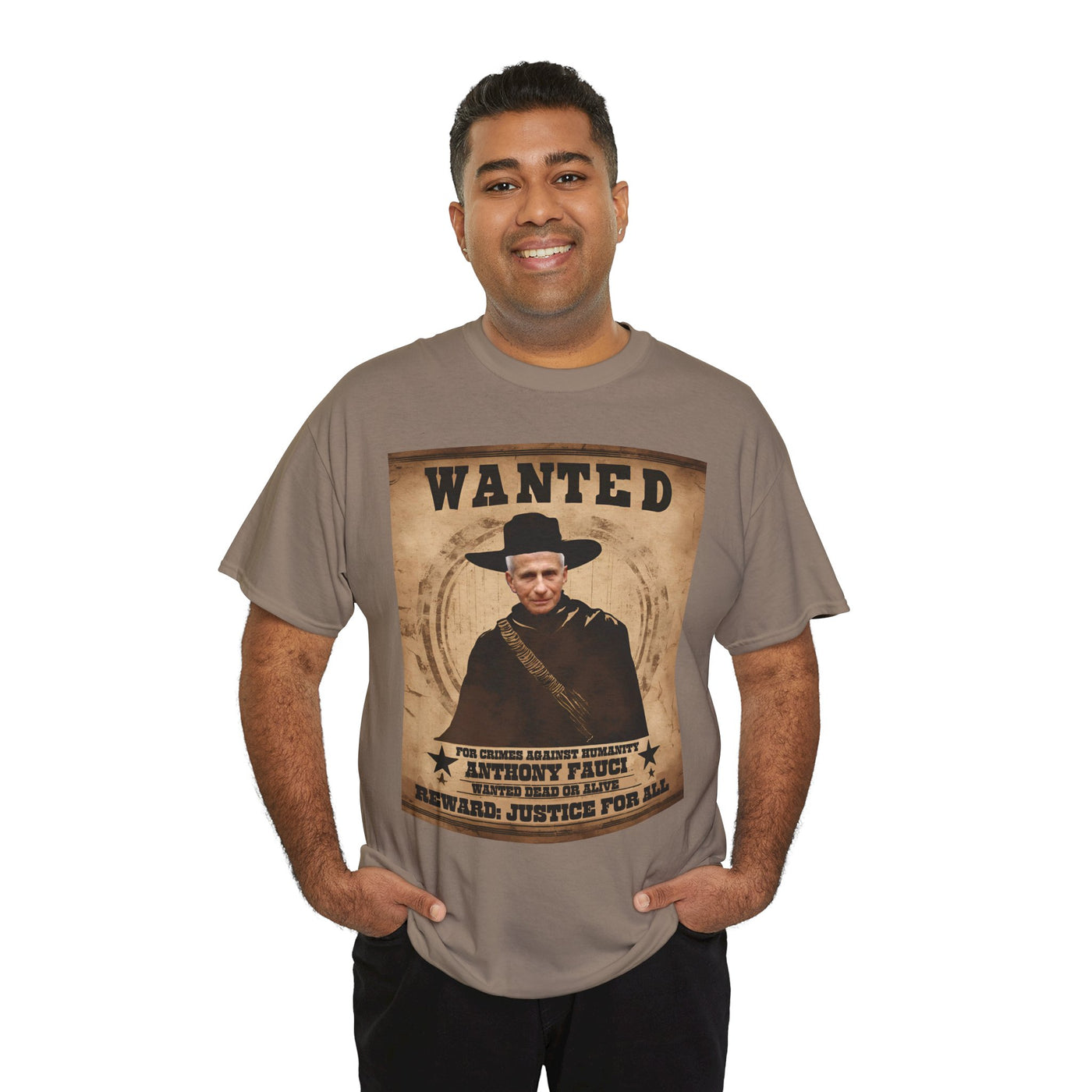 WANTED: Fauci” T-Shirt – Justice or Cover-Up?