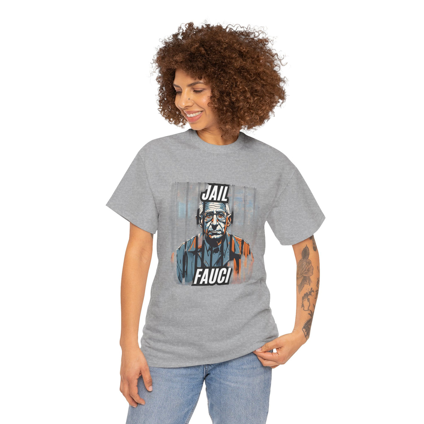 JAIL Fauci. T-shirt.