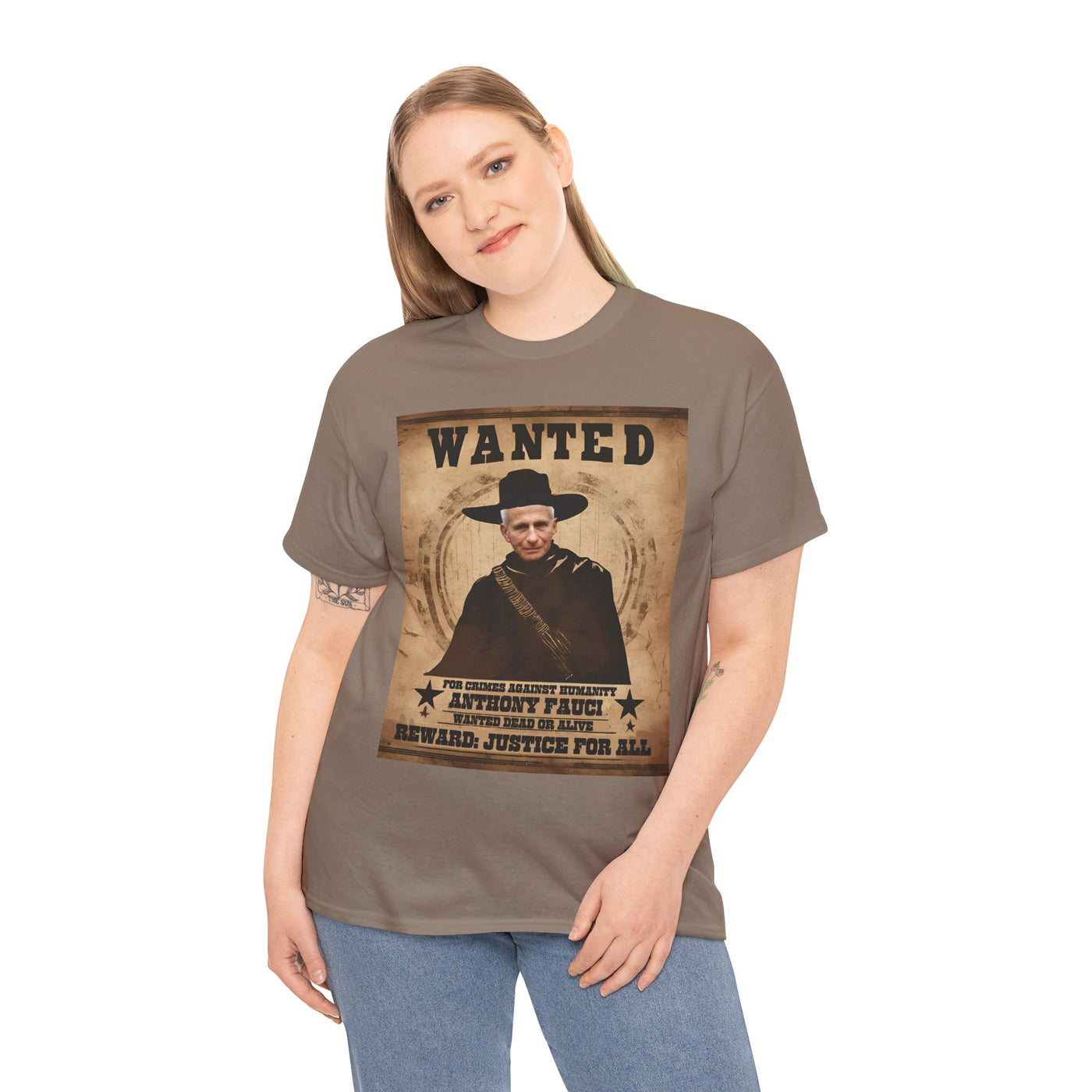 WANTED: Fauci” T-Shirt – Justice or Cover-Up?